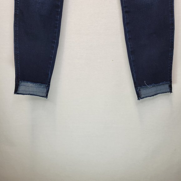 Kut From The Kloth Women's Size 4 Jeans Donna Ankle Skinny Raw Step Hem - Picture 5 of 8